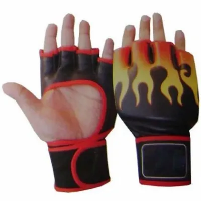 Synthetic Leather MMA Gloves